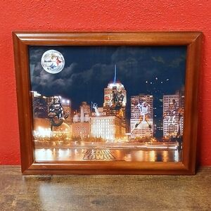 Framed Pittsburgh Steelers & Skyline Art Print, NFL, PITTSBURGH PENNSYLVANIA